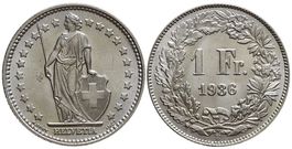 1 Franken 1936