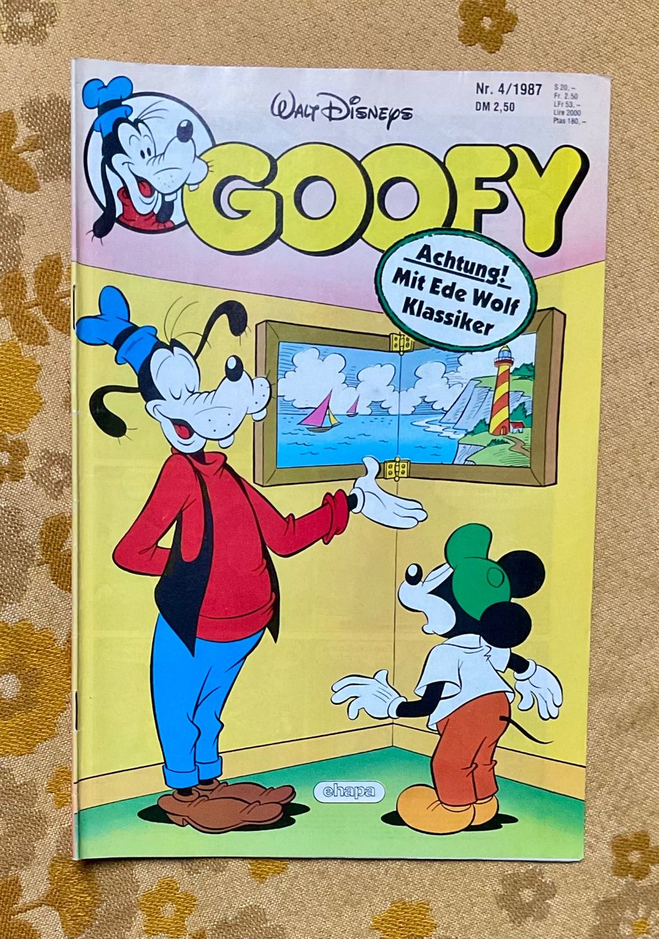 BD: Goofy Heft Nr 4 von 1987 – D'occasion à Endingen par nathan05