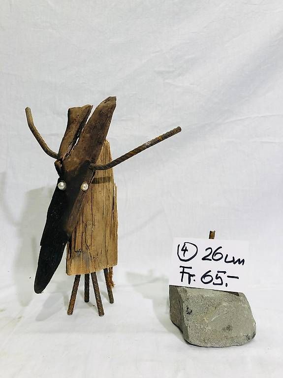 Articoli in legno: Kühe aus Schwemmholz – Usato da Rorschacherberg venduto da JBF17 3