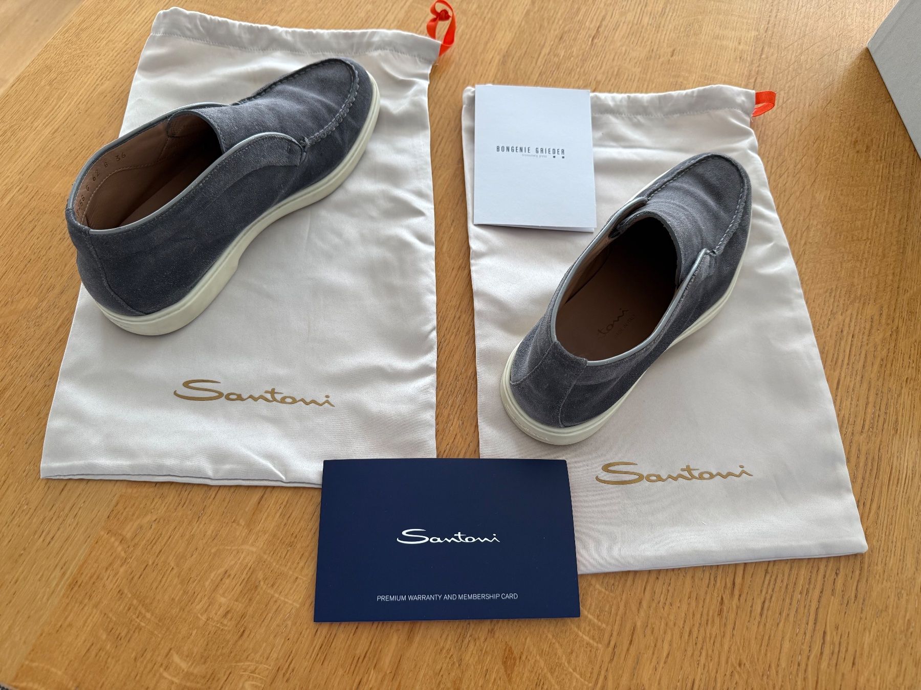 Santoni Scarpe da donna: Santoni Loafers in grau Grösse 36 – Usato da Wermatswil venduto da Pmoerikofer 8