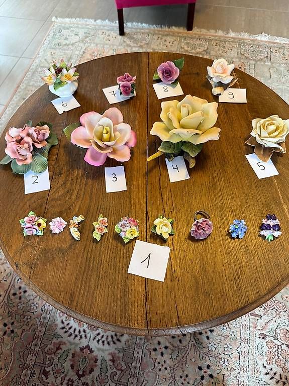 Statuette: Porzellan Blumen – Usato da Fribourg venduto da 1thaila