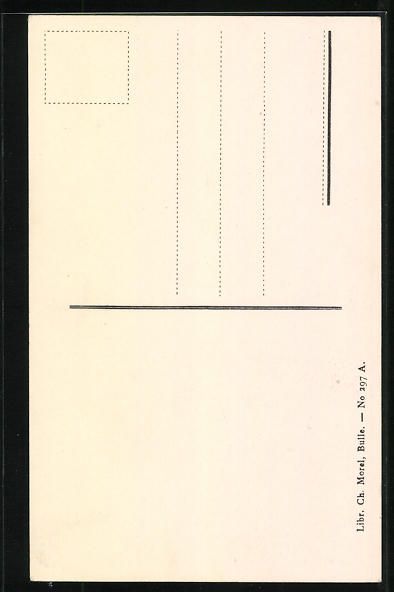Cartoline postali: Gruyères, Petits armaillis devant la po – Usato da Berlin venduto da bartko-reher 1
