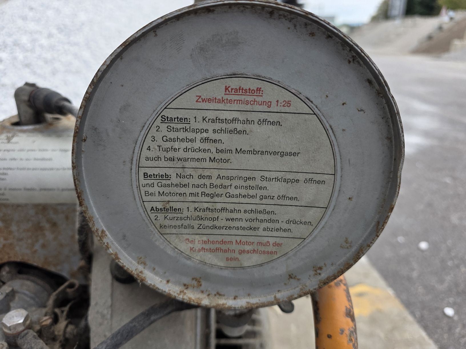 Stromgeneratoren: Stromerzeuger mit Sachs Motor Antik – Defekt aus Baar von alf_682d 5