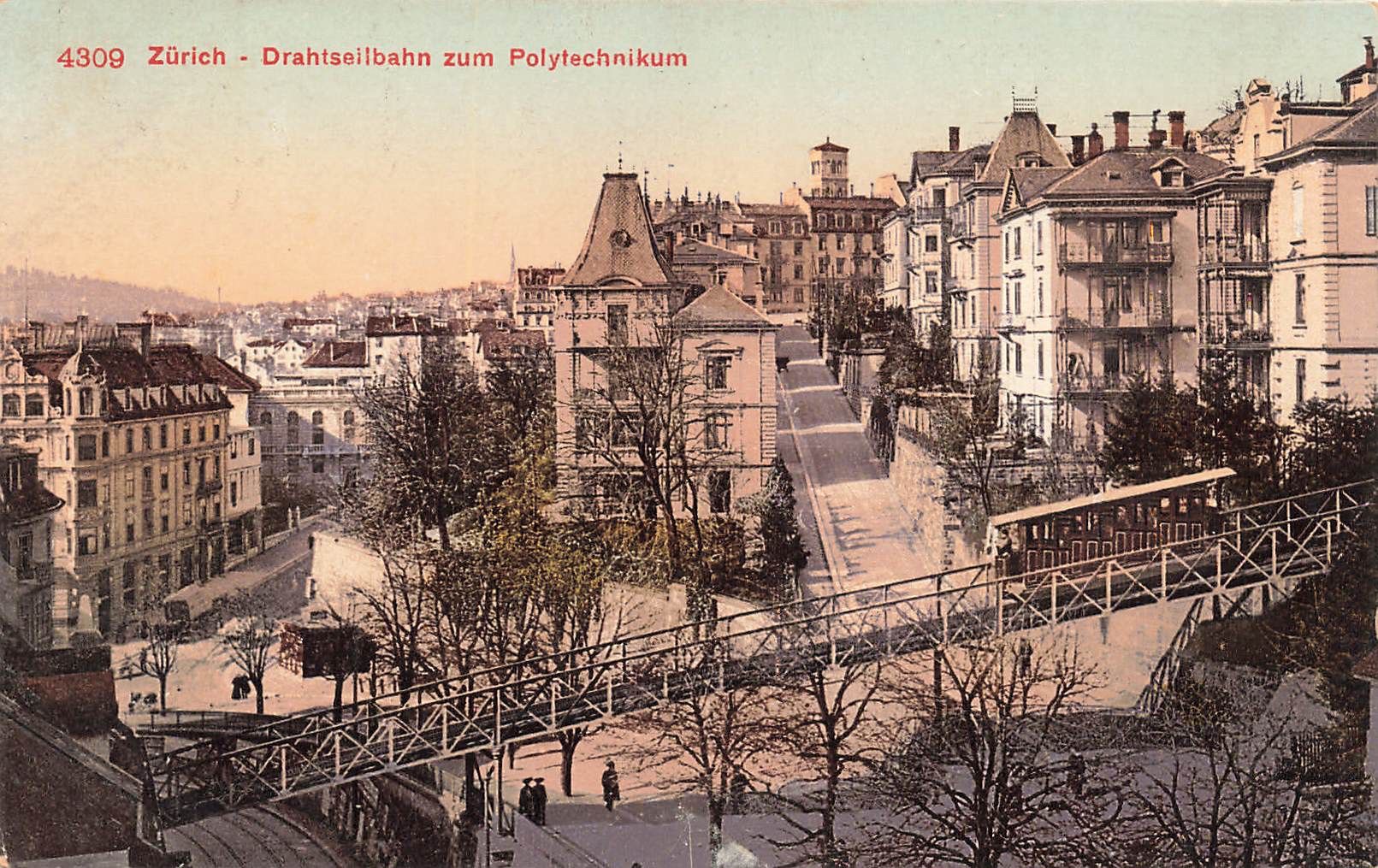 Ansichtskarten: Zurich Drahtseilbahn – Gebraucht aus Biasca von Blenio71