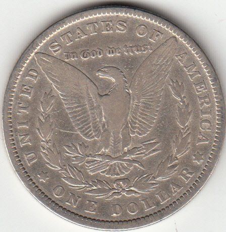 Tutti le monete: USA -- Morgan Dollar 1879 -ss – Usato da Gossau SG venduto da Gallus00 1