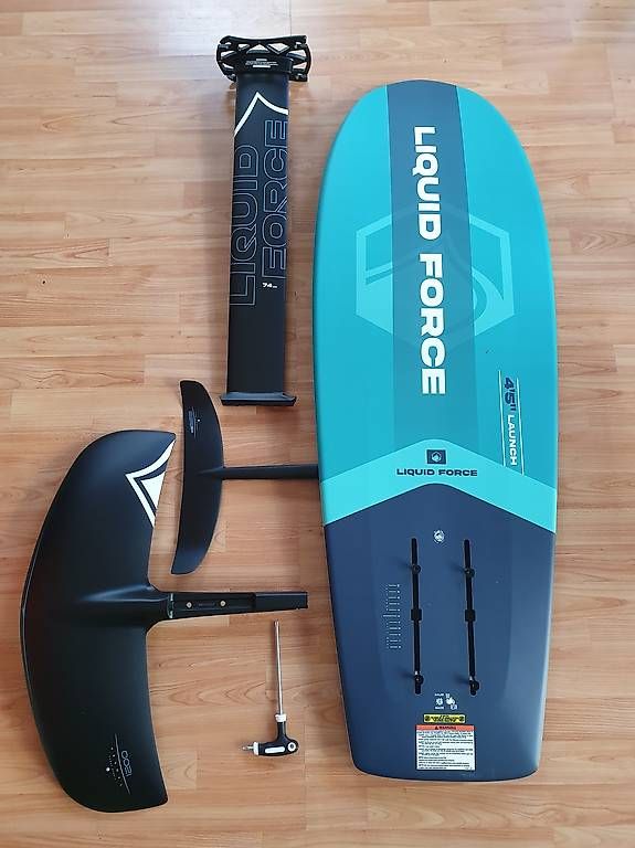 Tavole da surf e di nuoto: Liquid Force Launch Foil Board 4'5" avec Launch Set Wakefoil – Nuovo e nell'imballaggio originale da Lausanne venduto da Wollebw 1