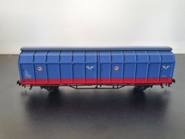 ROCO:AC: SCHWEDISCHER SCHIEBEWANDWAGEN BLAU