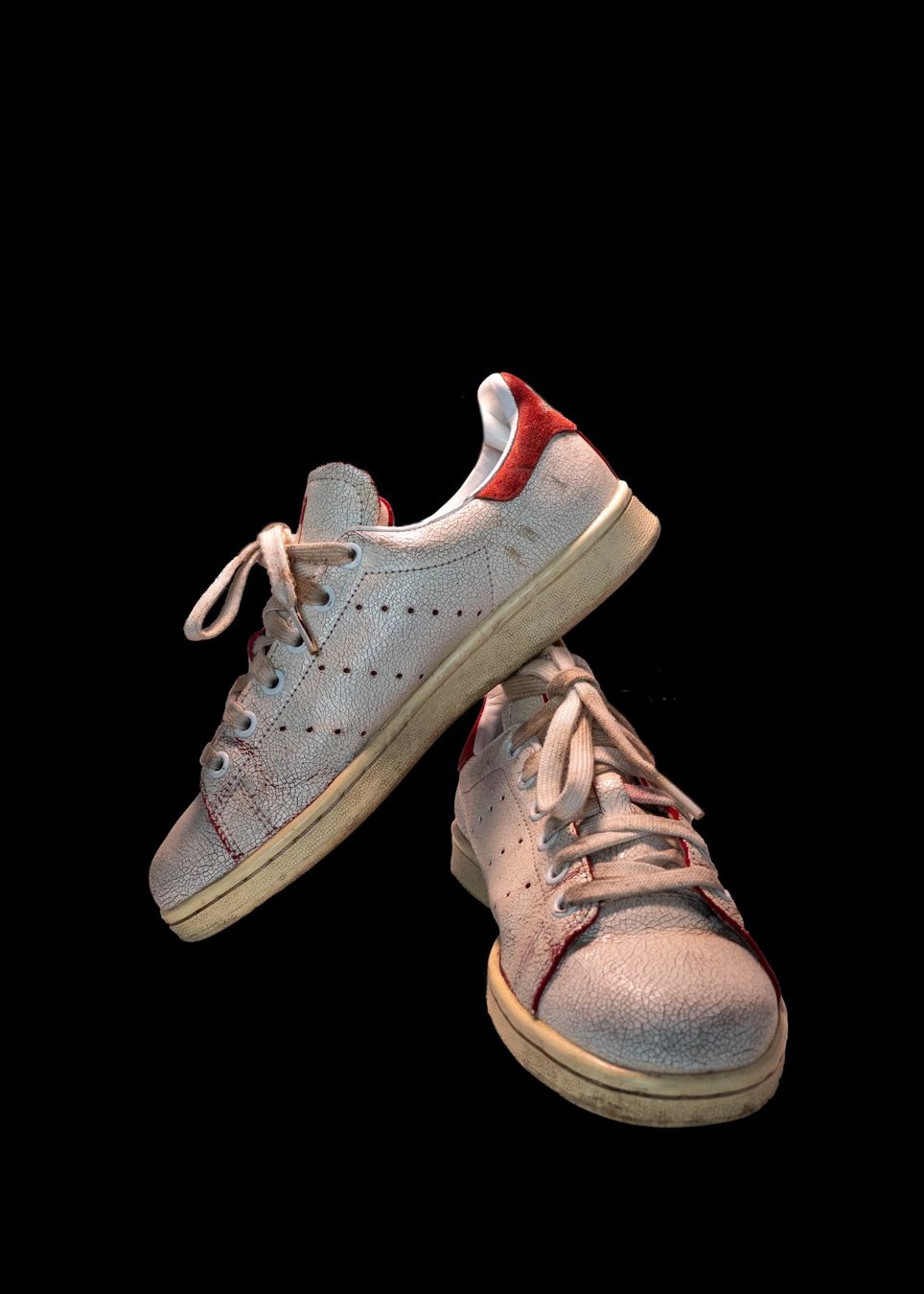 Adidas Scarpe da uomo: Adidas Stan Smith Red Cracked Leather – Usato da Bülach venduto da deinmica 3
