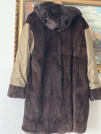 4 Funktion Nerz Felmantel,GrLTop