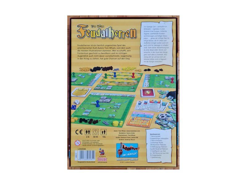 Giochi: Brettspiel "Feudalherren" – Usato da Zürich venduto da Desmond01 1