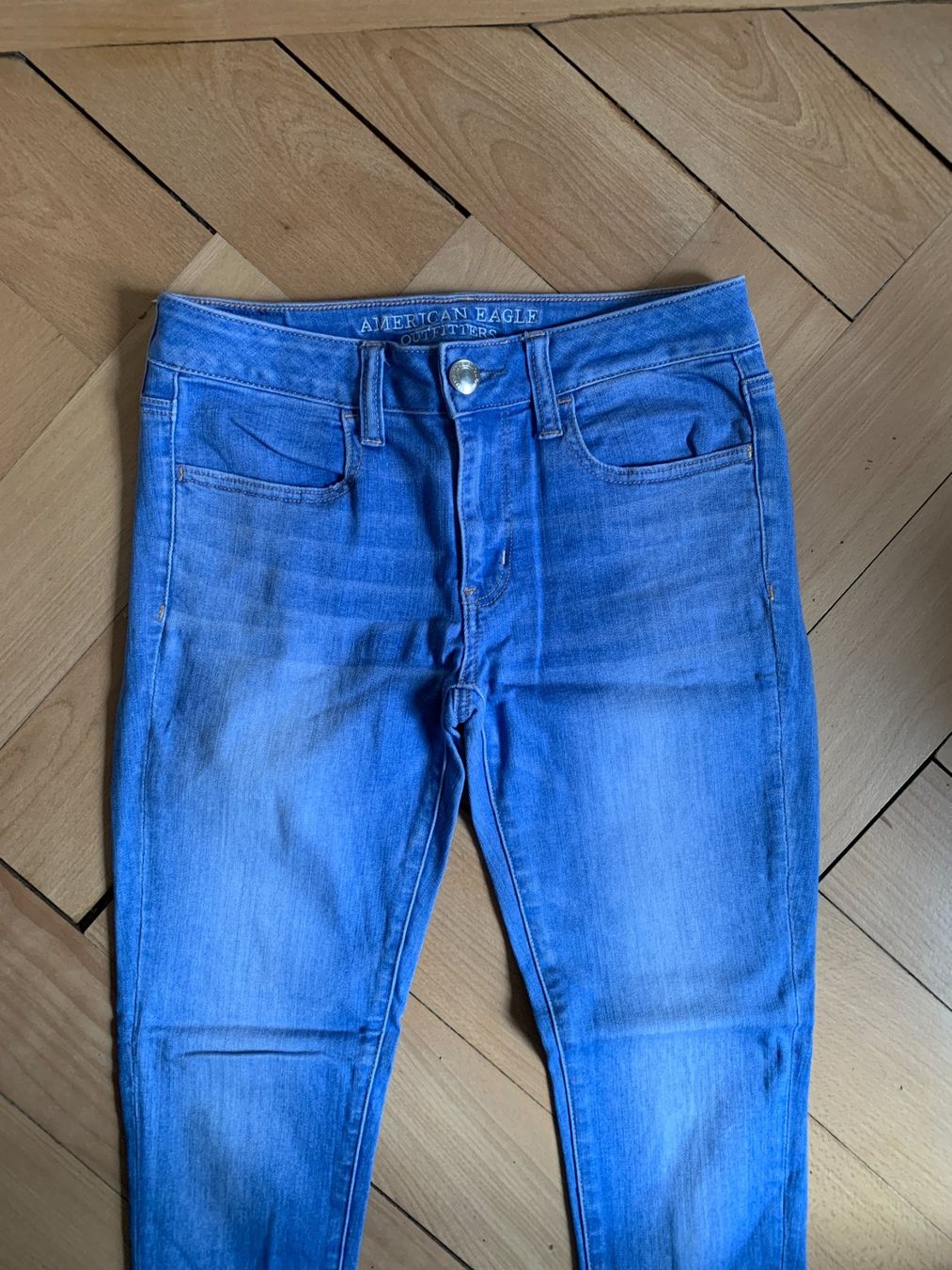 American Eagle Jeans: AMERICAN EAGLE - Jeggings Jeans hellblau S – Gebraucht aus Zürich von Diazaio 1
