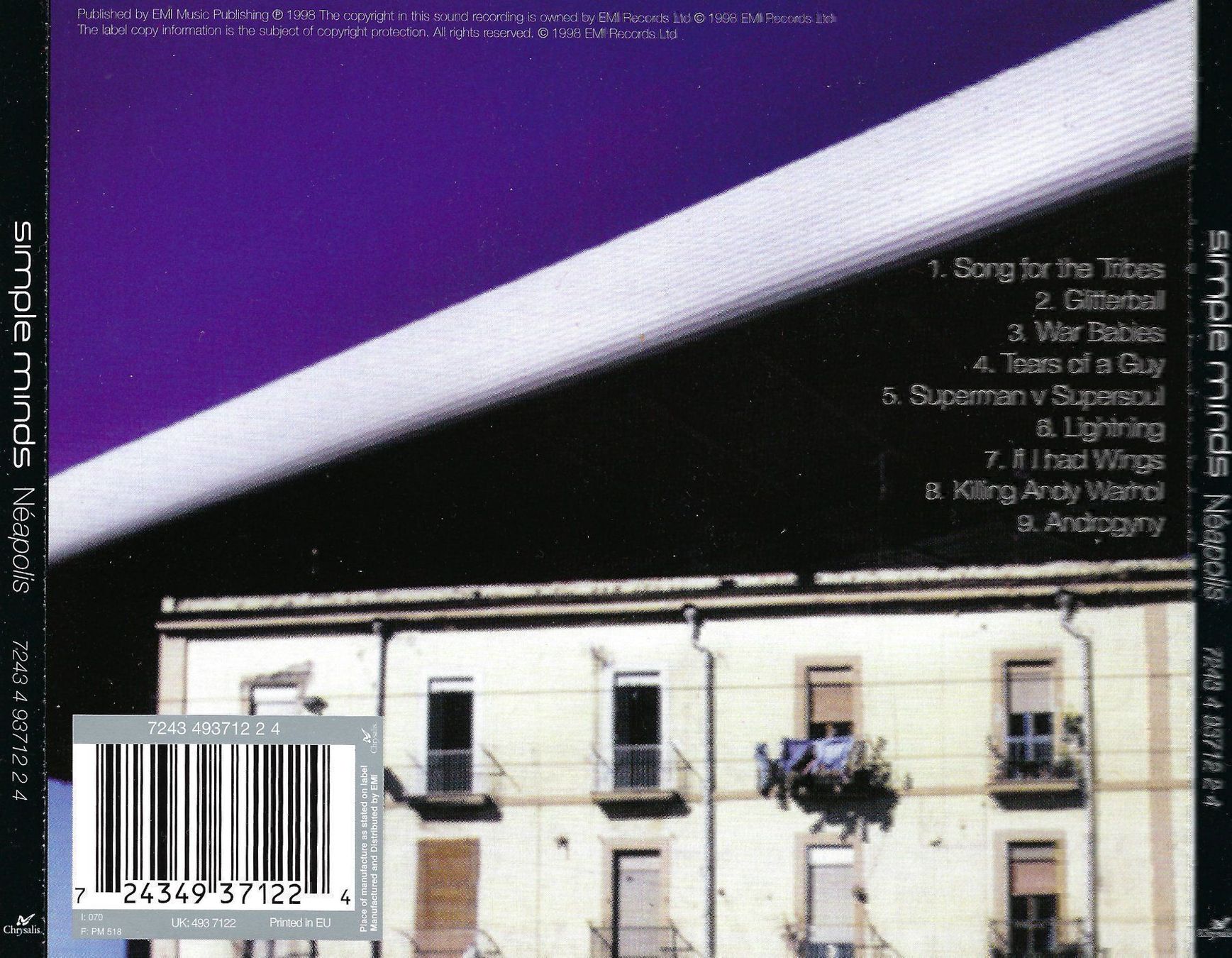 CDs: CD: SIMPLE MINDS - Néapolis – D'occasion à Rotkreuz par groeli69 1