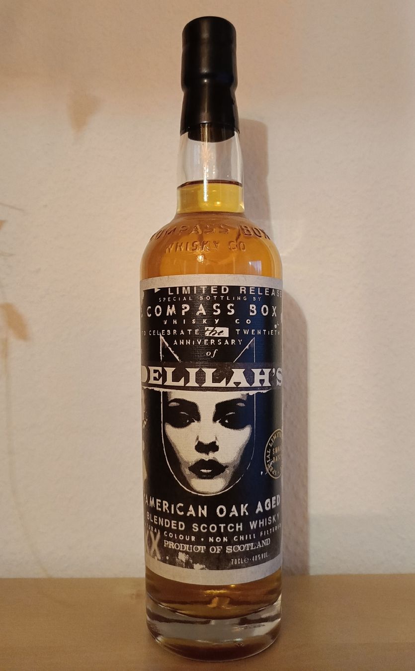 Bevande alcoliche: Extremely rare: Compass Box Delilah's 20th Anniversary – Nuovo e nell'imballaggio originale da Vevey venduto da dreetje9