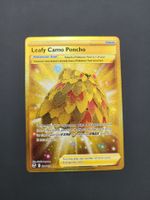 Pokemon Leafy Camo Poncho Goldcard