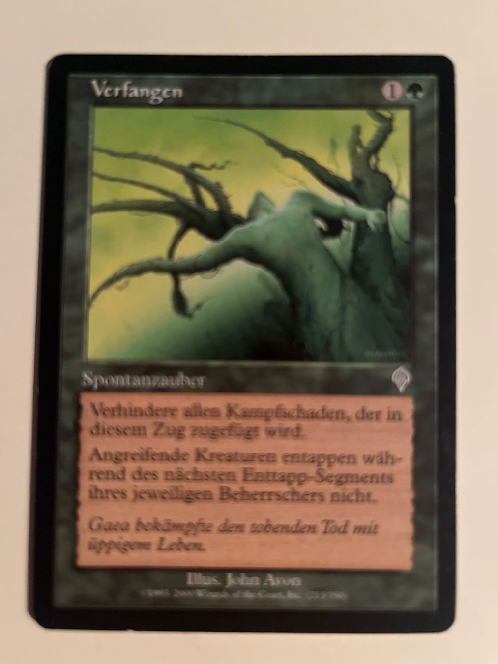 Magic The Gathering Sammelbilder & Trading cards: 1 x Verfangen - Magic: The Gathering - MtG – Gebraucht aus Kriens von Shadi1980