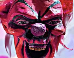 Fasnachtsmasken Larven Grinden Künstlermaske, gratis Versand