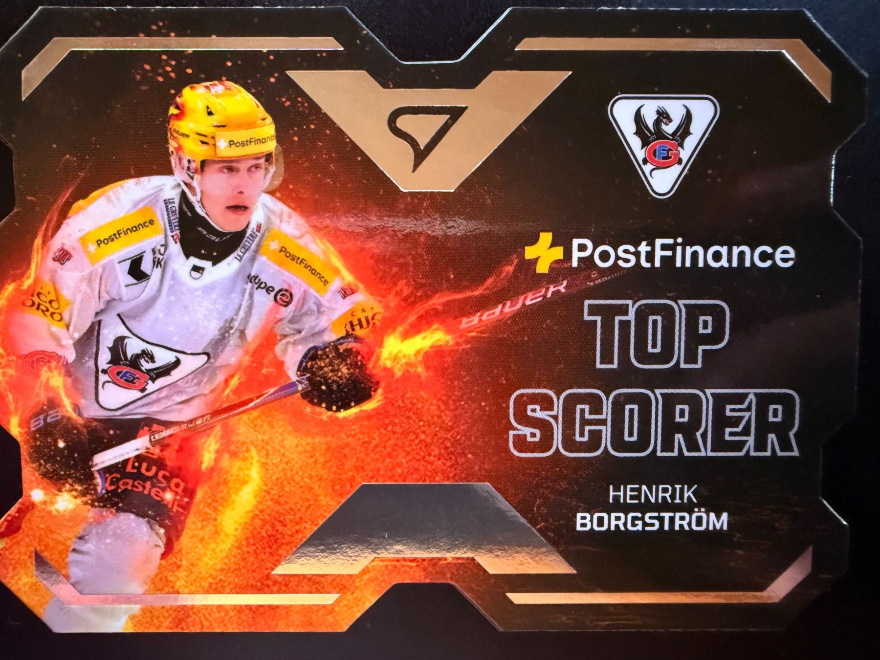 Sportzoo Sammelbilder & Trading cards: Henrik Borgström - Gotteron - Top Scorer - TS-04 – Neu (gemäss Beschreibung) aus Cheyres von KeK04
