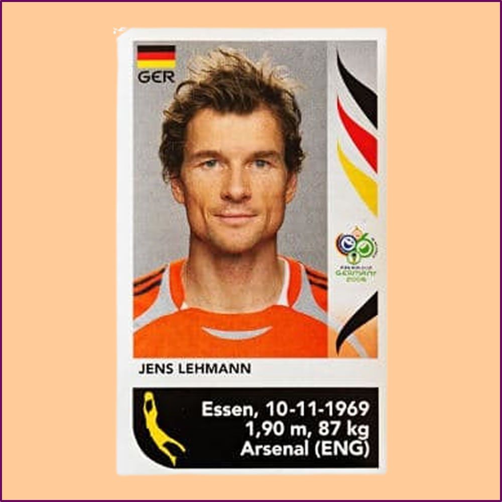 Panini Carte collezionabili: Panini WM 2006 Update Sticker - Jens Lehmann – Nuovo (secondo la descrizione) da Ettingen venduto da Rlegge