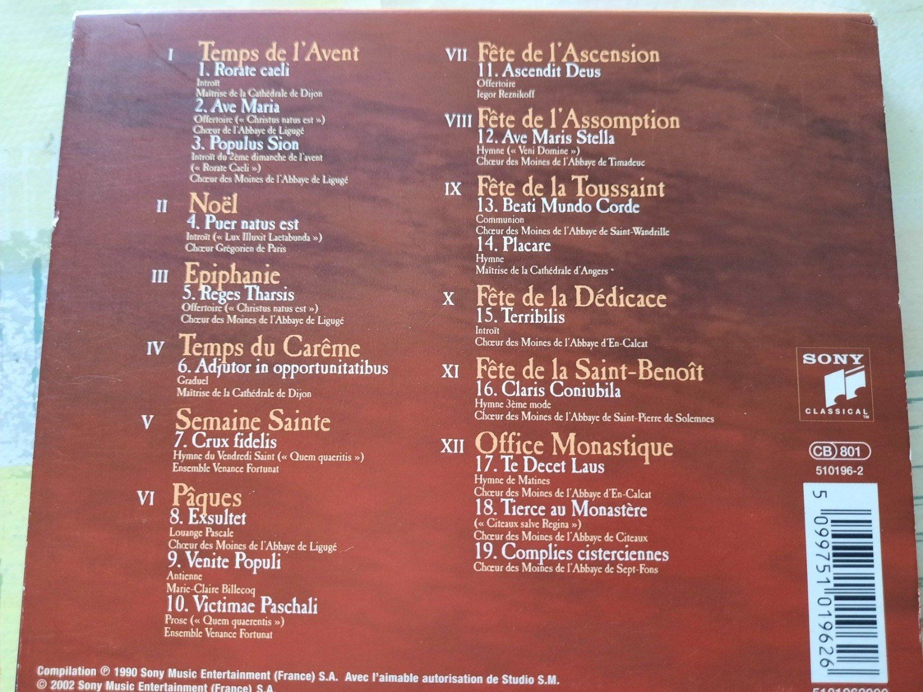 CDs: CD Chant grégorien - Le chant du silence – Gebraucht aus Pully von bro_n52j 2