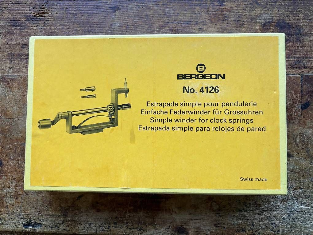 Alle Werkzeuge: Federwinder Bergeon 4126 – Neu und originalverpackt aus Hinterkappelen von cogolin1