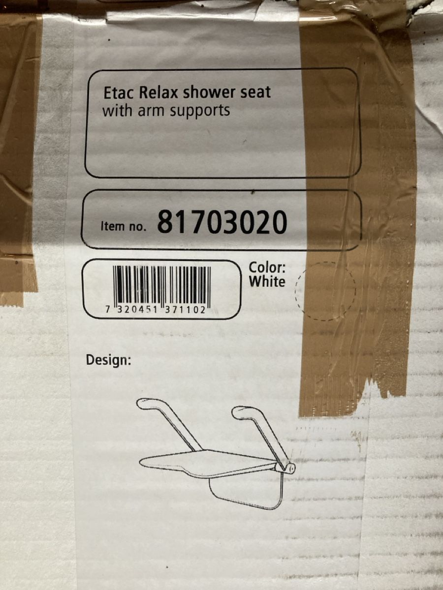 Sgabelli: ETAC Wand-Duschklappsitz mit Armstützen 81703020 – Nuovo (secondo la descrizione) da FRIBOURG venduto da Boris004