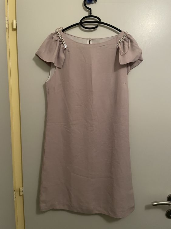 Robe Zara Basic Taille M - Couleur Marron - 58% Viscose, 42% Polyester - Neuve Sans étiquette