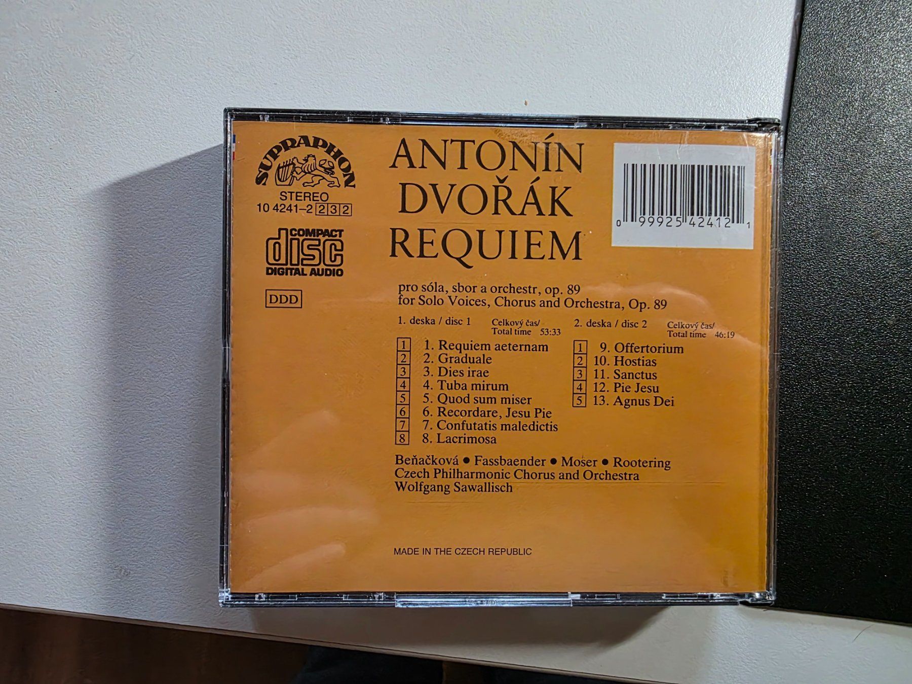 CDs: Doppel CD Klassik - Dvorak - Requiem – D'occasion à Walterswil BE par Lonitti 1