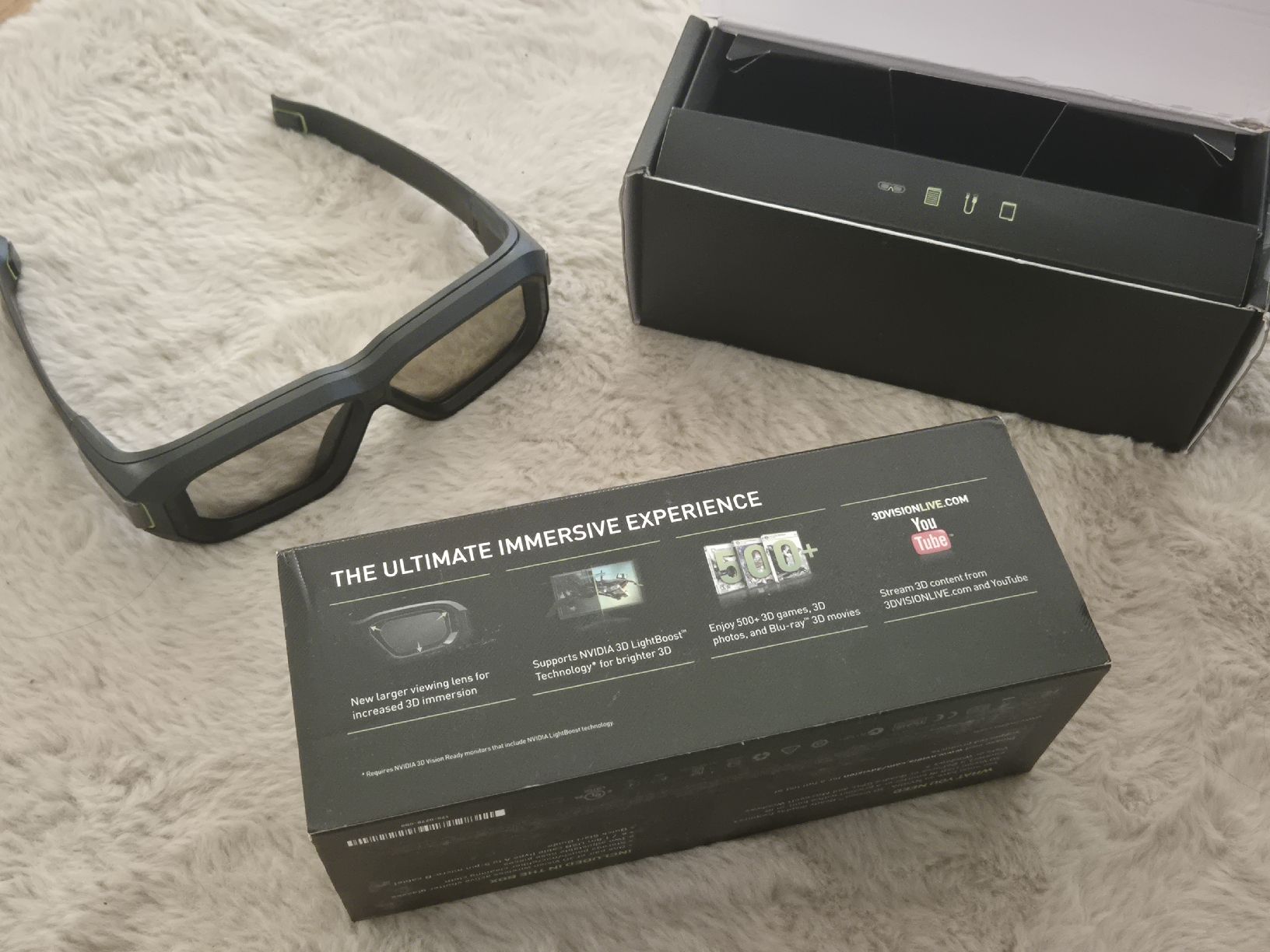 Occhiali & Lenti: NVIDIA 3D VISION 2 - WIRELESS 3D GAMING GLASSES – Usato da Widen venduto da Zu-Schlag 3