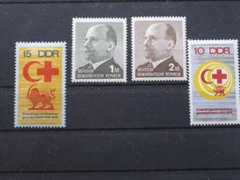 DDR 1969 Rotkreuz Liga / Ulbricht **