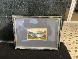TABLEAU ANCIEN SIGNE ET DATÉ 1884