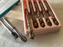 M10 x 1 HSSE /TiCN Gewindebohrer, 7 Stück, NORIS / BASS