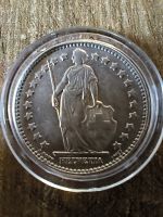 1 Fr. 1963 Helvetia Silber gute Erhaltung
