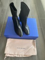 Stivaletti Stuart Weitzman in pelle nera, taglia 40