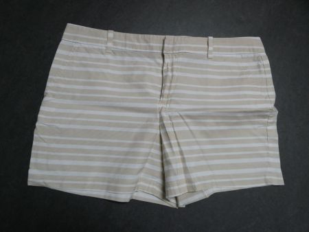 Shorts Tommy Hilfiger, beige-weiss, Gr. 42 (US-Gr. 14)