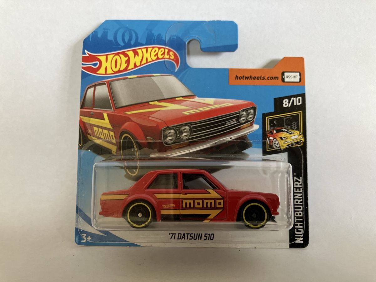 Hot Wheels Voitures modèles: Hot Wheels '71 Datsun 510 Momo – Neuf avec emballage d'origine à Zürich par tiisen07