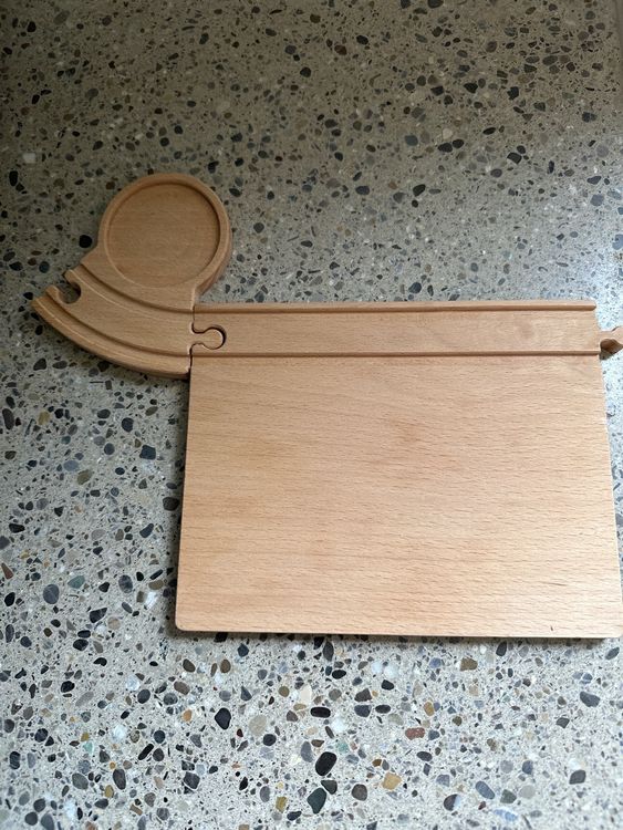 Frühstücks Brett Teller für Brio Bahn Kinder Geschirr (Gebraucht) in St ...