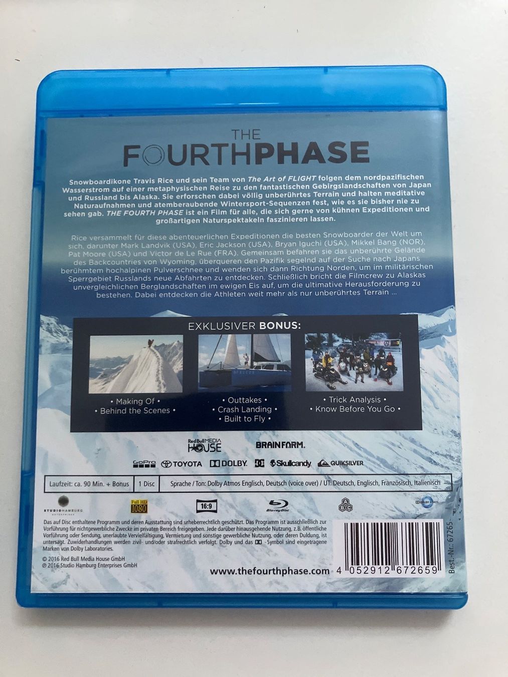 Tutti i DVDs: The Fourth Phase (2016)  Blu-ray – Usato da Arbon venduto da Sugofresser 1