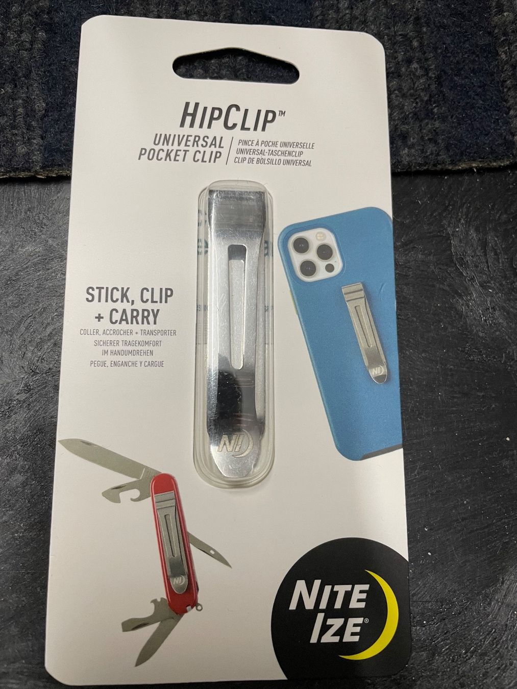Coltelli tascabile: Niteize HIp Clip – Nuovo e nell'imballaggio originale da Eglisau venduto da retep1973