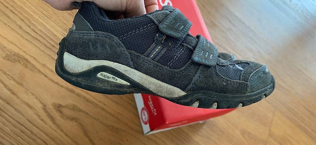 Schuhe für Jungen: Superfit Halbschuh Grösse 30 dunkelblau – Gebraucht aus Kastanienbaum von pet_57dn 1