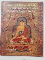 Sotheby's Textiles Book,Fabrics European & Oriental Swatches