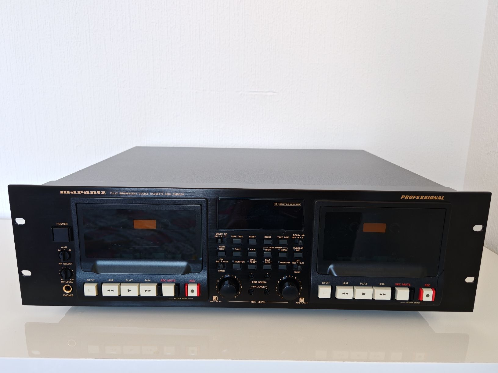 Marantz Aufnahmegeräte: Marantz PMD520 Professional 3 Heads Double Cassette Deck – Gebraucht aus Wil SG von Kazreh 2