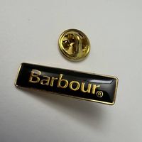 Barbour Pin / Badge  Grün & Gold