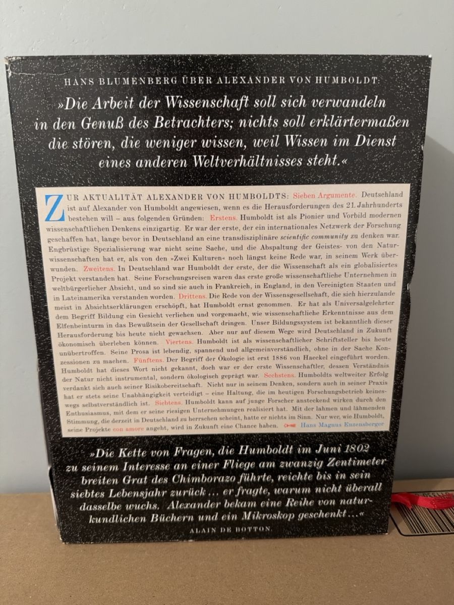 Libri: Alexander von Humboldt: Kosmos – Usato da Zürich venduto da flo_b688 1