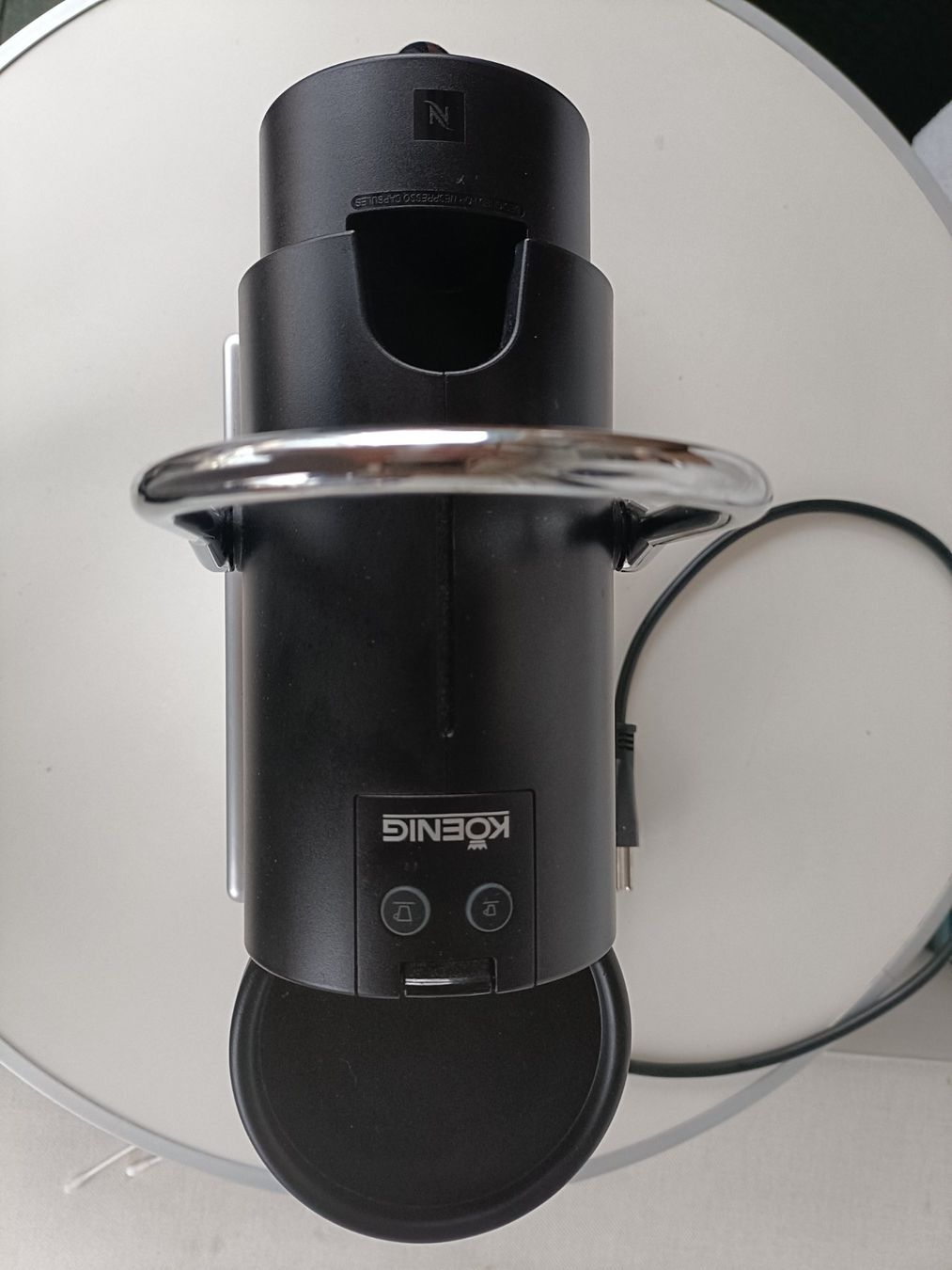 König Macchine per caffè & Macchine per espresso: KÖNIG PIXIE - "Nespresso" - Schöner Zustand - Made in Suisse – Usato da Rümlang venduto da Platin-Cooper 3