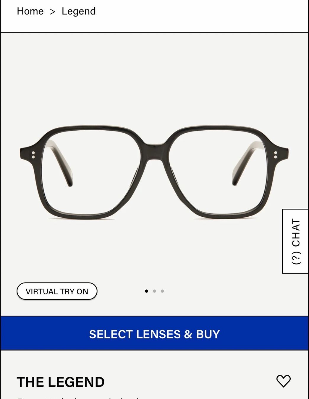 Occhiali & Lenti: Bloobloom The Legend glasses frame, NEU – Nuovo e nell'imballaggio originale da Zürich venduto da diva1972 1