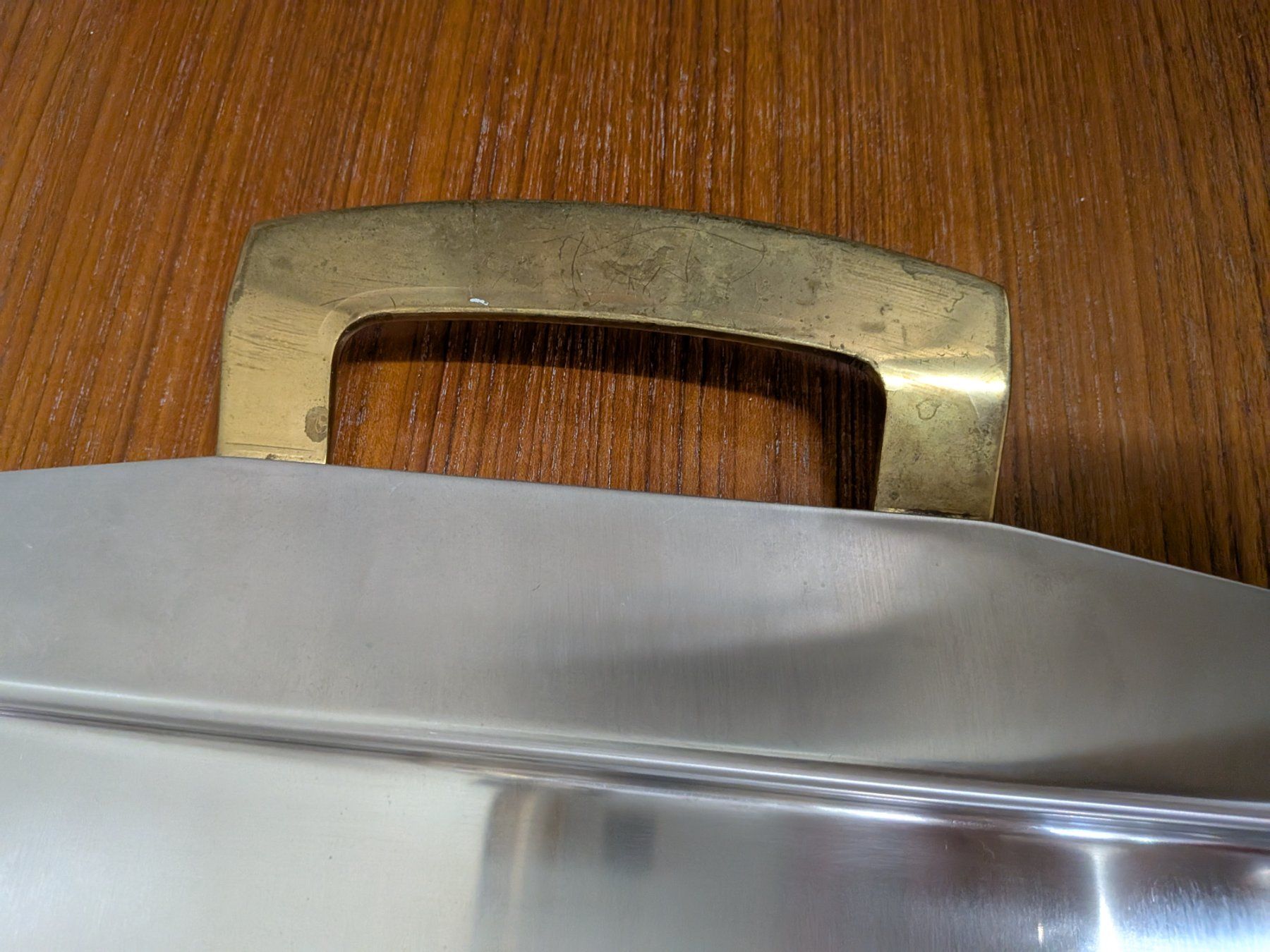 Servierplatten: Grosses Tablet Spring Inox Made in Switzerland – Gebraucht aus Emmen von magelan 4
