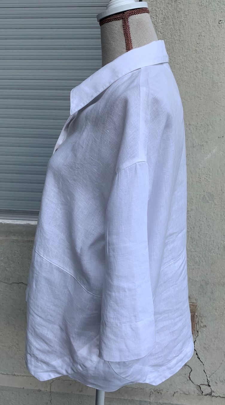 Opus Blusen: Splendide chemisier OPUS 100%lin coupe moderne t.40 – Neu (gemäss Beschreibung) aus Martigny von only__you 1