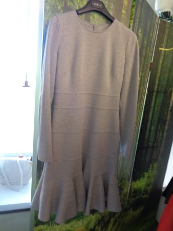 AKRIS Kleid - 36 - hellgrau
