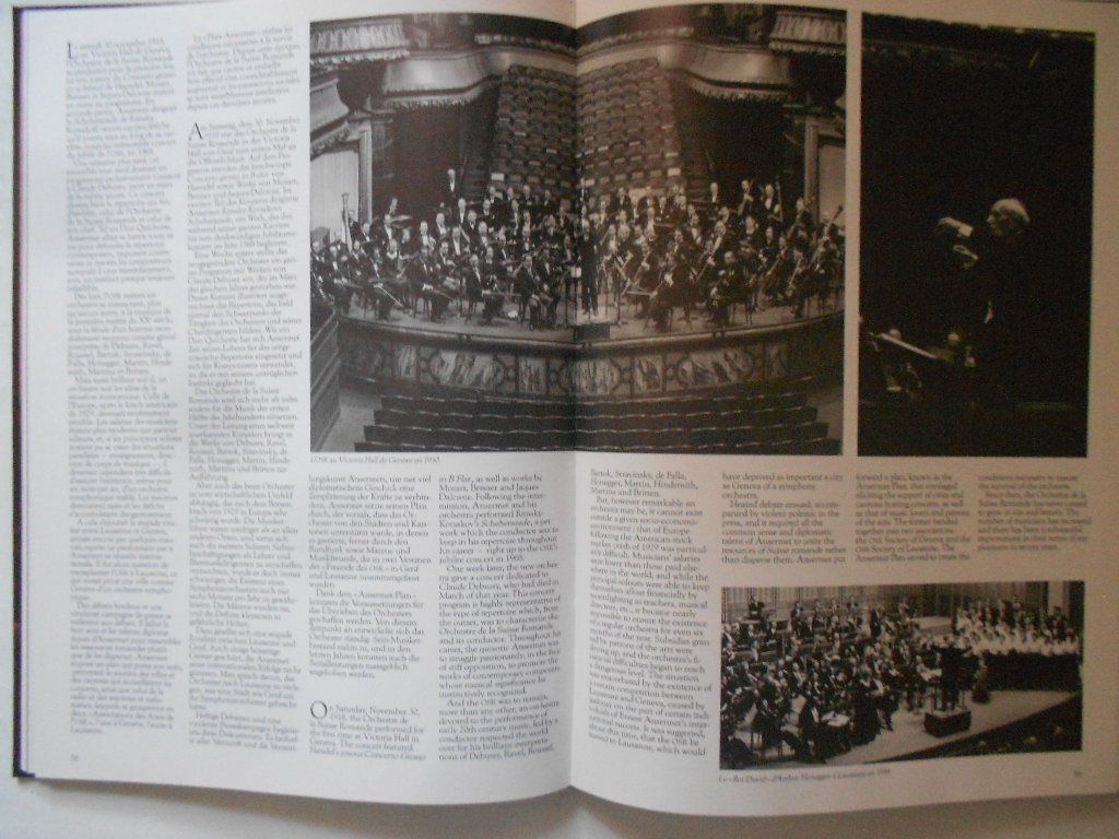 Bücher: ORCHESTRE DE LA SUISSE ROMANDE  1918 - 1988 – Gebraucht aus Bex von Giorgiob 3
