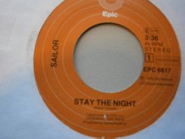Vinyl-Single Sailor - Stay The Night